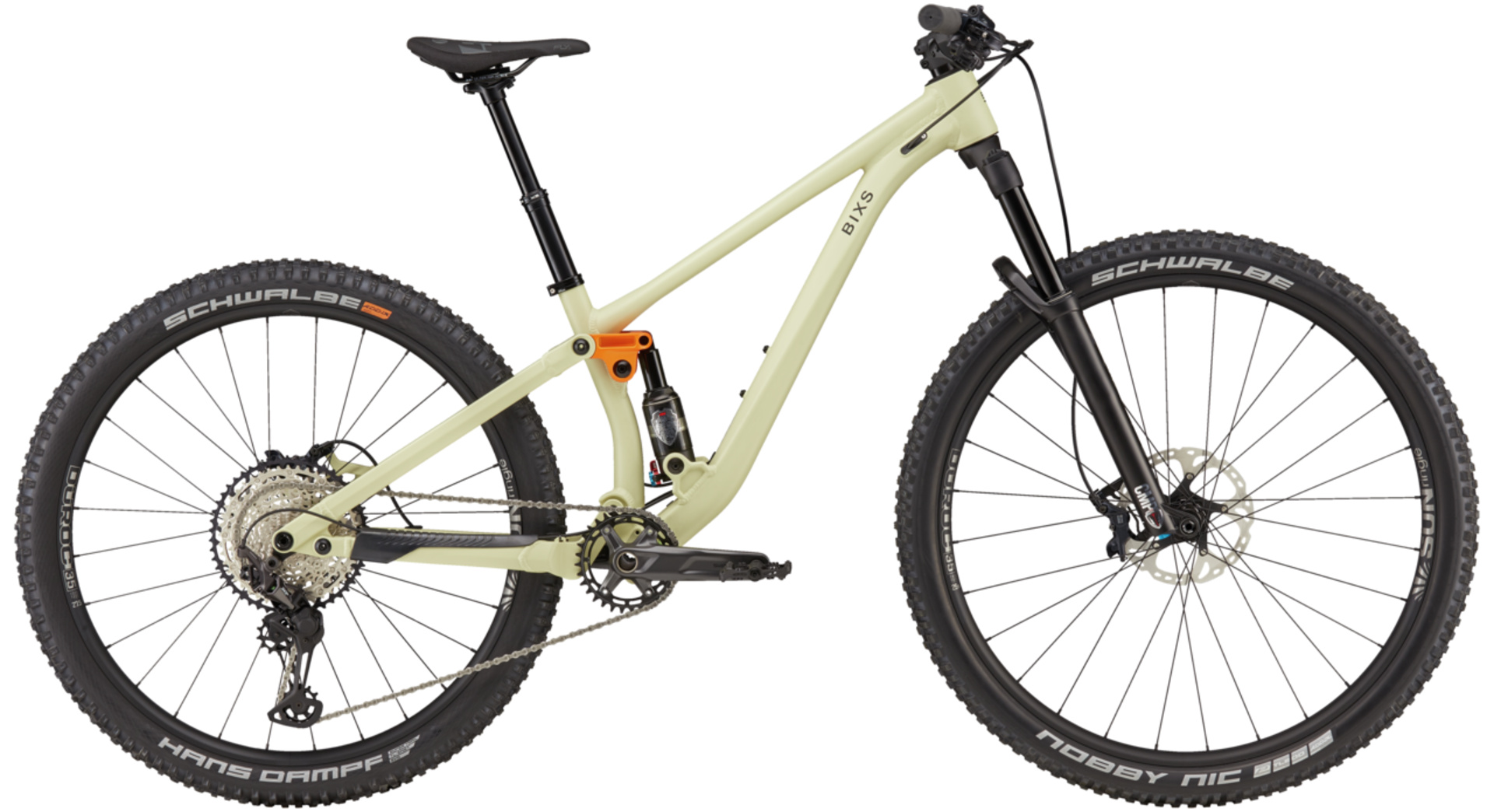 BiXS TRACTION 140 beige-orange matt