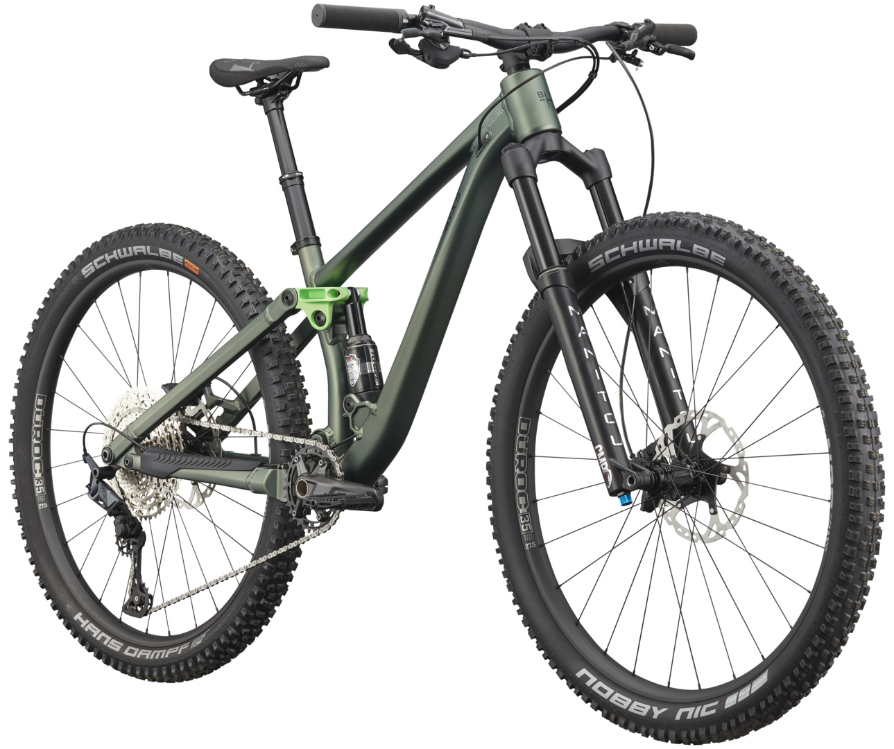 BiXS TRACTION 130 dunkelgrün-hellgrün matt