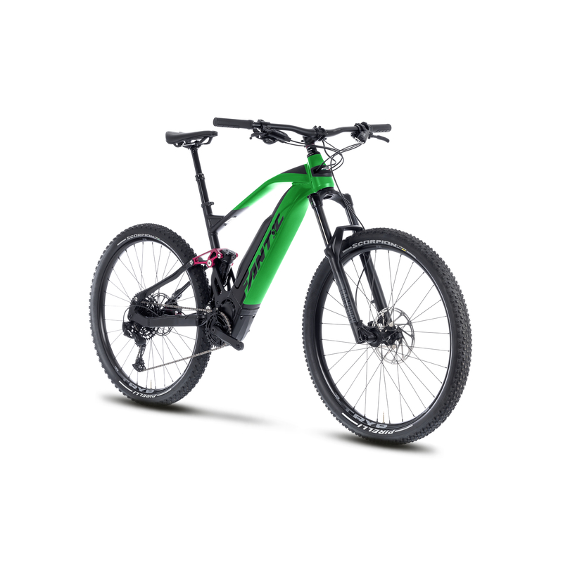 FANTIC E-Bike Integra XTF 1.5 630Wh 150mm Race-Y L grün
