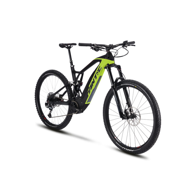 FANTIC E-Bike Integra XTF 1.5 720Wh 150mm Carbon lime yellow