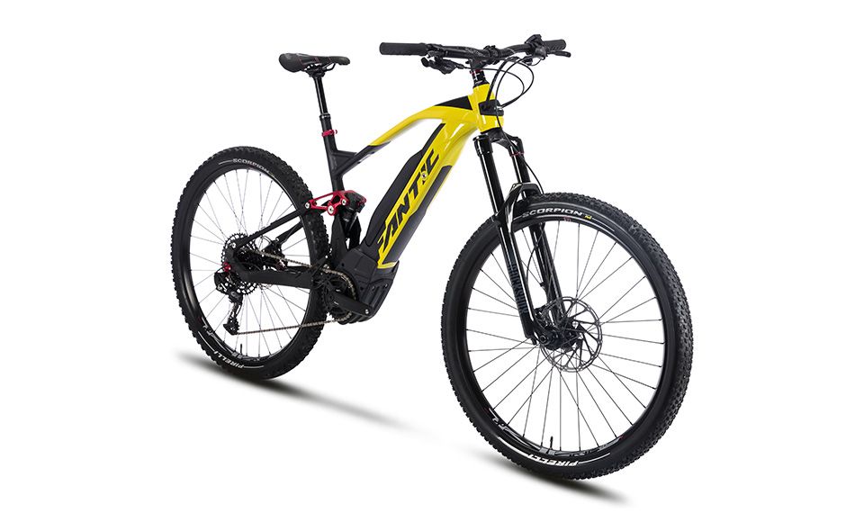FANTIC E-Bike Integra XTF 1.5 630Wh 150mm Sport gelb