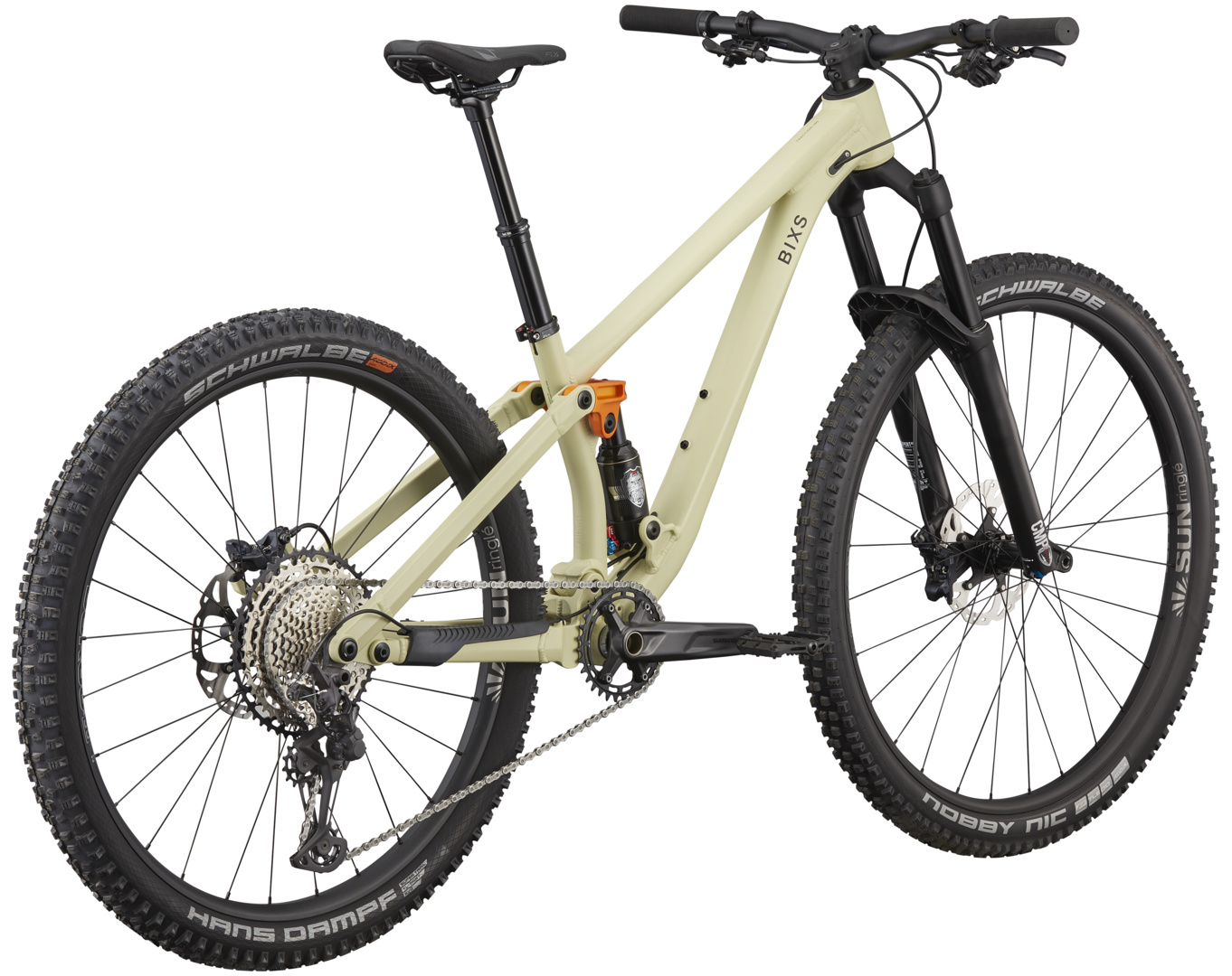 BiXS TRACTION 140 beige-orange matt