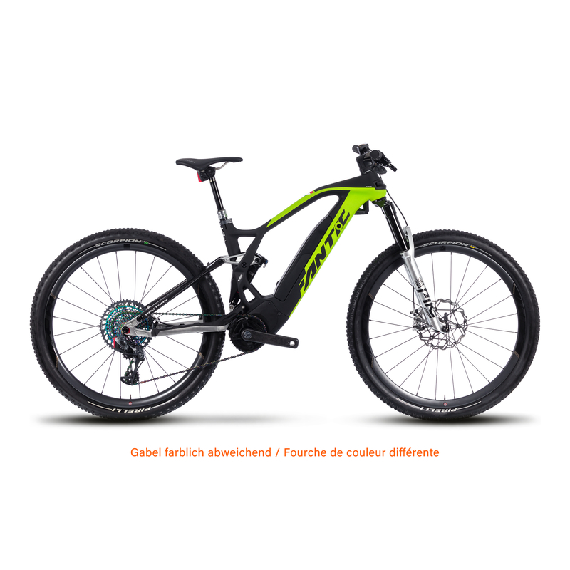 FANTIC E-Bike Integra XTF 1.5 720Wh 150mm Carbon lime yellow